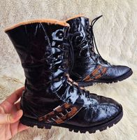 KÜNZLI BOOTS SCHUHE STIEFEL 39 LEDER LAMMFELL NP 490 CHF TOP