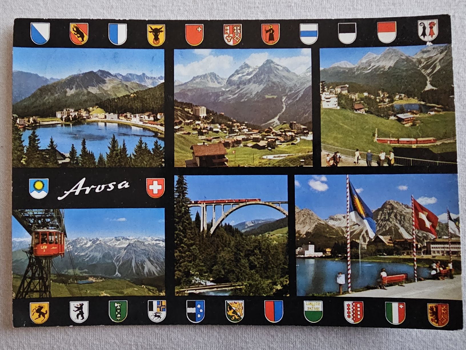 Ansichtskarten: Ansichtskarte Arosa Graubünden – Gebraucht aus Bütschwil von Taranabo