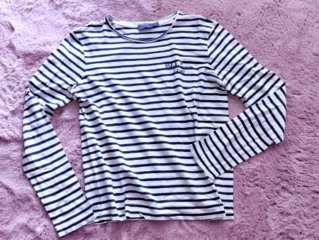 Damen Langarmshirt von Ralph Lauren gestreift Grösse S
