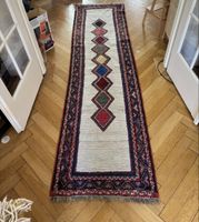 Orient Teppich Läufer bunt gemustert, guter Zustand