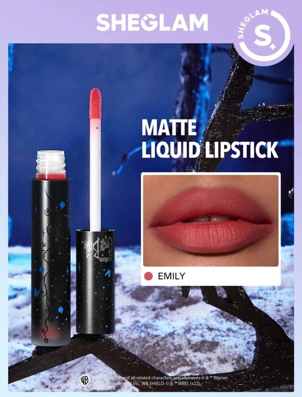 Make-up: NEU/RAR: Sheglam x Corpse Bride Matte Liquid Lipstick Emily – Nuovo e nell'imballaggio originale da Bellach venduto da Dreamer2501 6