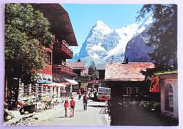 Mürren, Dorfstrasse, Eiger