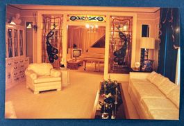 VINTAGE ELVIS PRESLEY WOHN-ZIMMER GRACELAND 1989