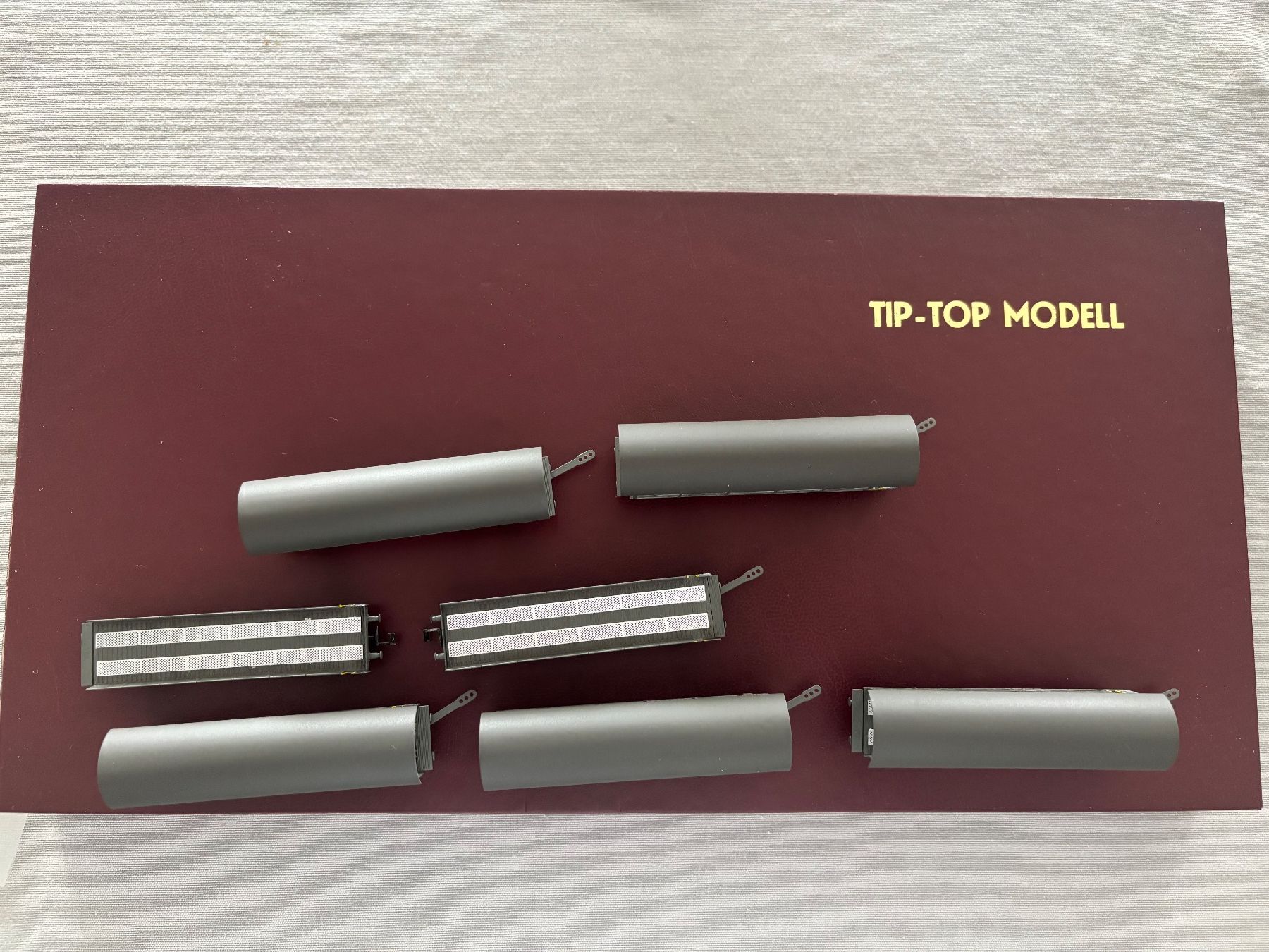 Modellini di ferrovie: Tip Top Modell Autotransportzug 1963 Messing – Nuovo (secondo la descrizione) da Hauterive NE venduto da eriamch 1