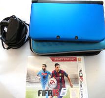 Nintendo 3DS XL Konsole + Netzgerät + Tasche + Spiel