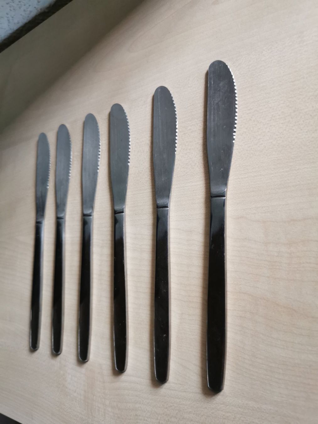 Coltelli: 6er Set Buttermesser Edelstahl – Usato da Glattfelden venduto da sut_q8d2 1
