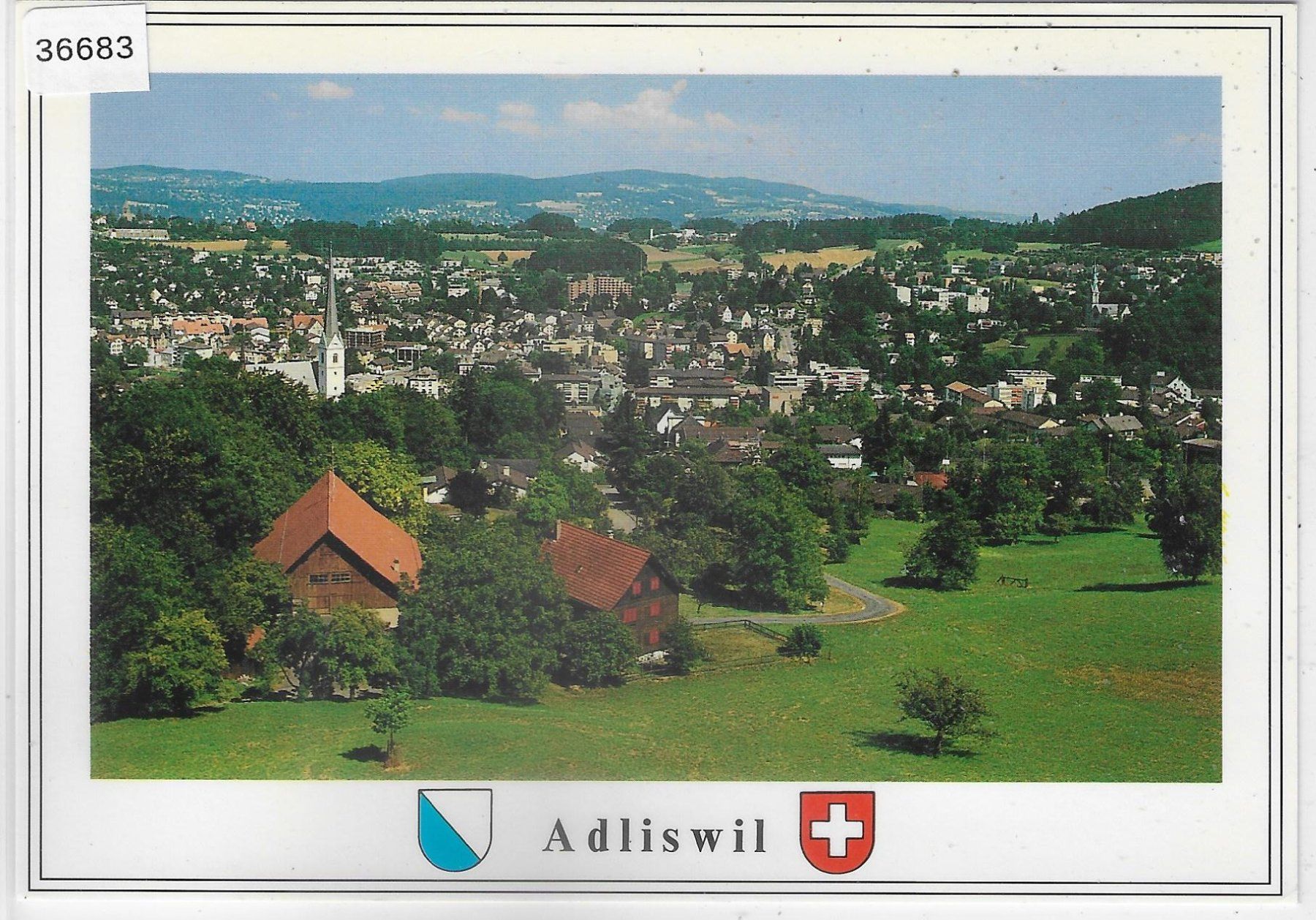 Cartes postales: Adliswil - Generalansicht – D'occasion à Ettingen par Kartenplanet