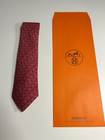 Hermès Muster Krawatte