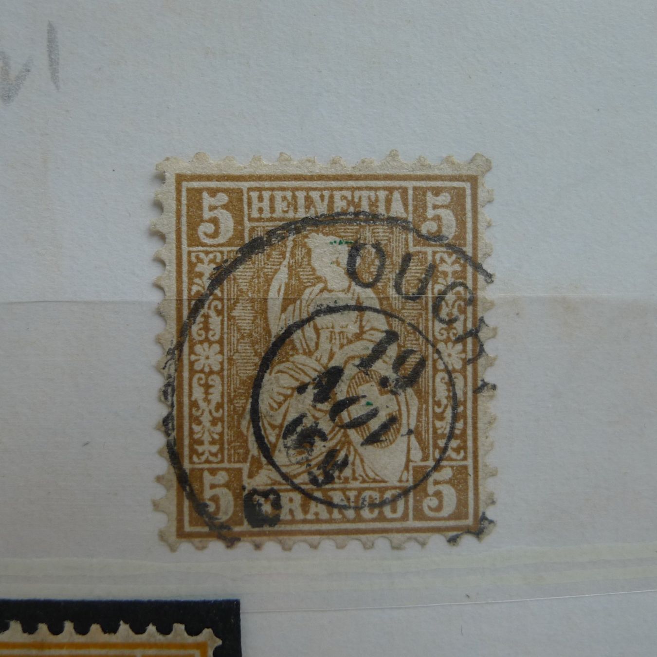 Alle Briefmarken: Tolles Album + Stempel Stehende+SITZENDE – Gebraucht aus Sursee von Luzernerraute 6