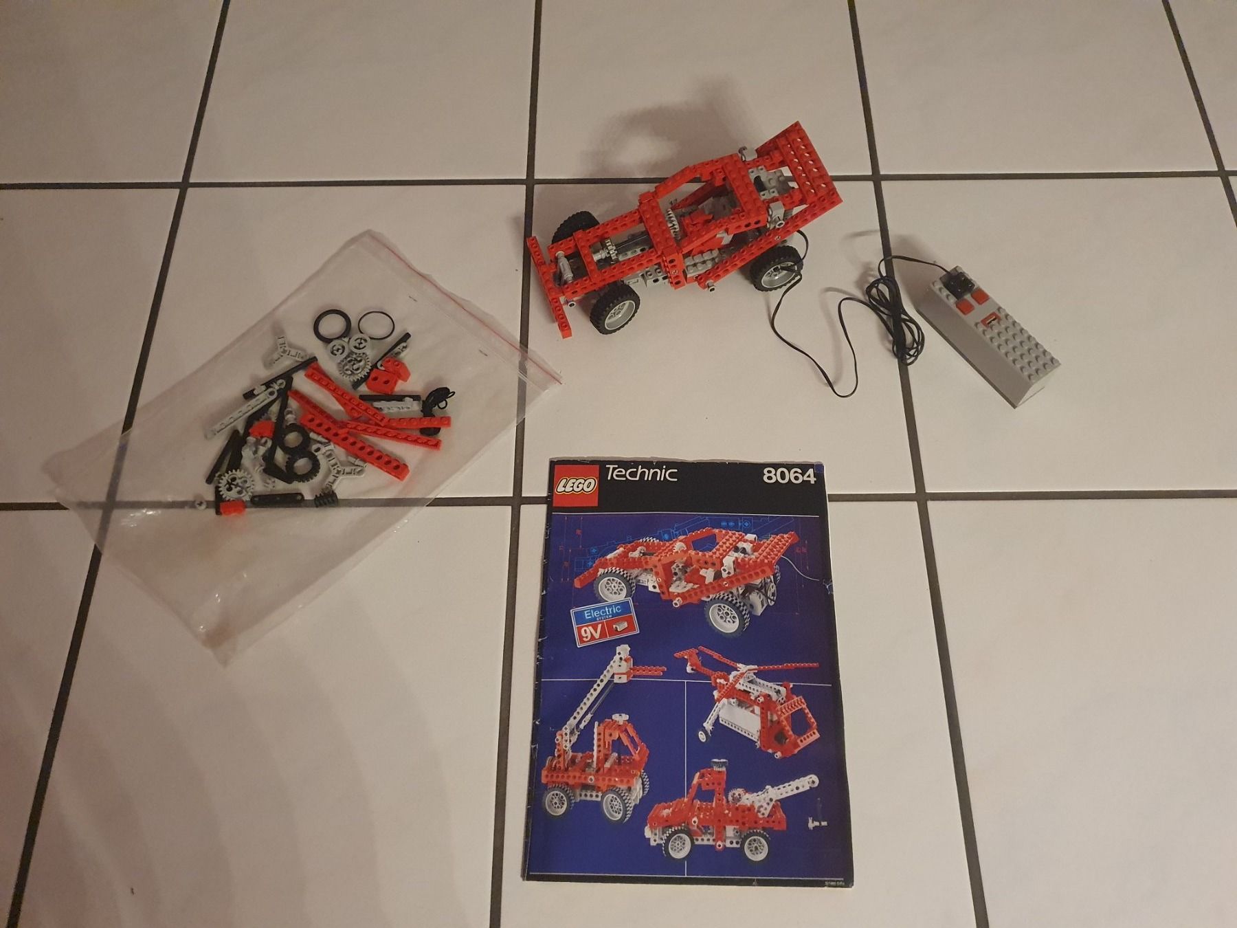 Lego Giocattoli: Lego Technik 8064 Set mit 9V System – Usato da Schattdorf venduto da mamo1952