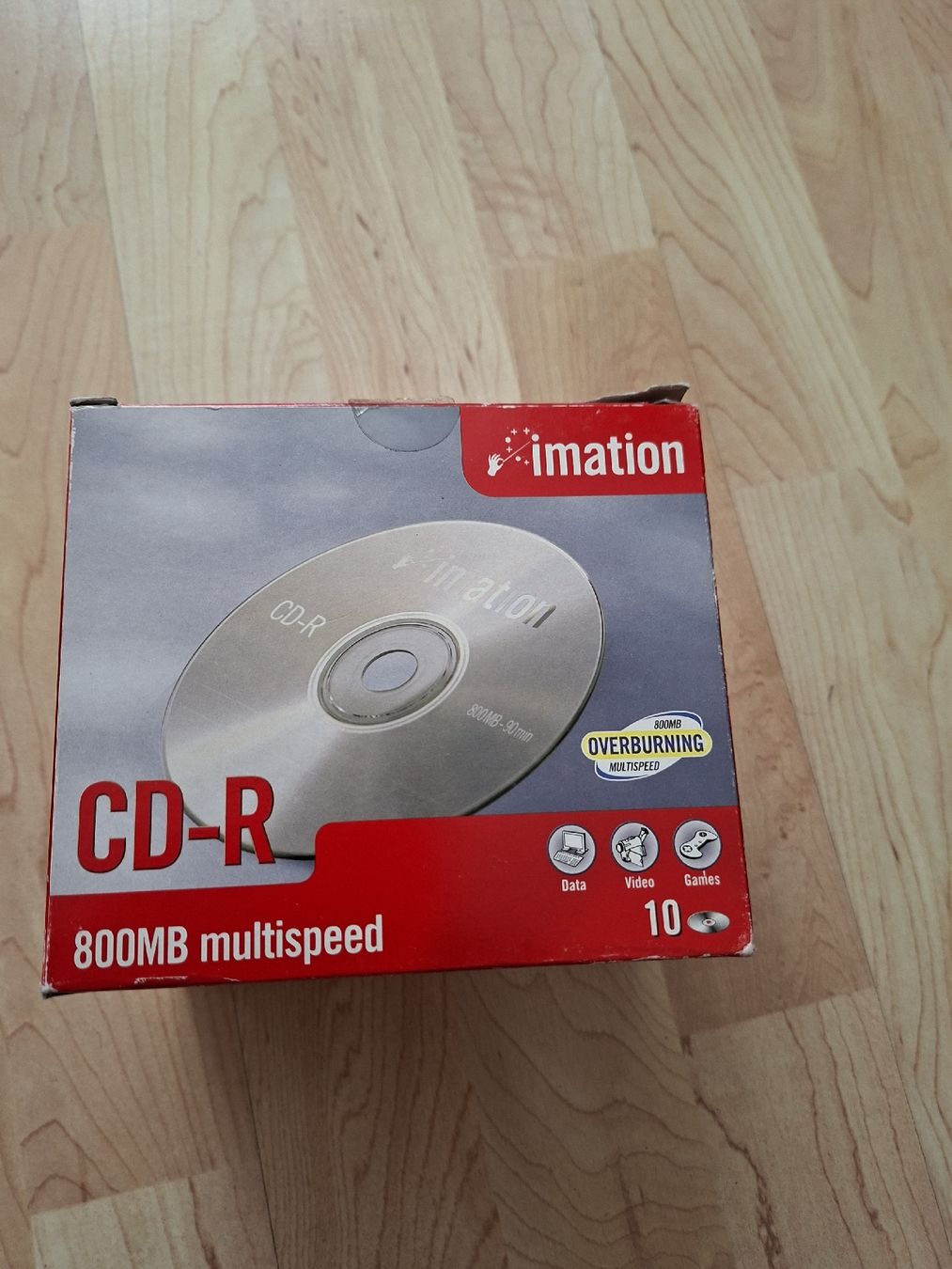 CD & DVD vergini: Imation CD-R 800MB, 10er Pack, Originalverpackt, Neu – Nuovo e nell'imballaggio originale da Wilderswil venduto da Huey2000cobra 1