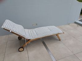 Gartenliege Holz