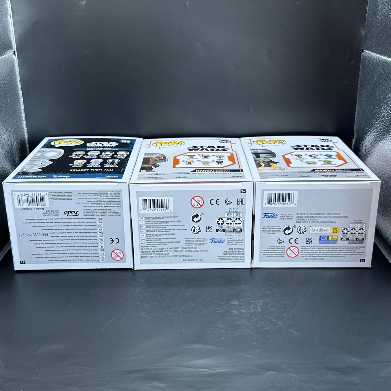 Funko Statuette: Funko Pop! Star Wars 3Stk Sammlung – Usato da Düdingen venduto da Nerdworld 3