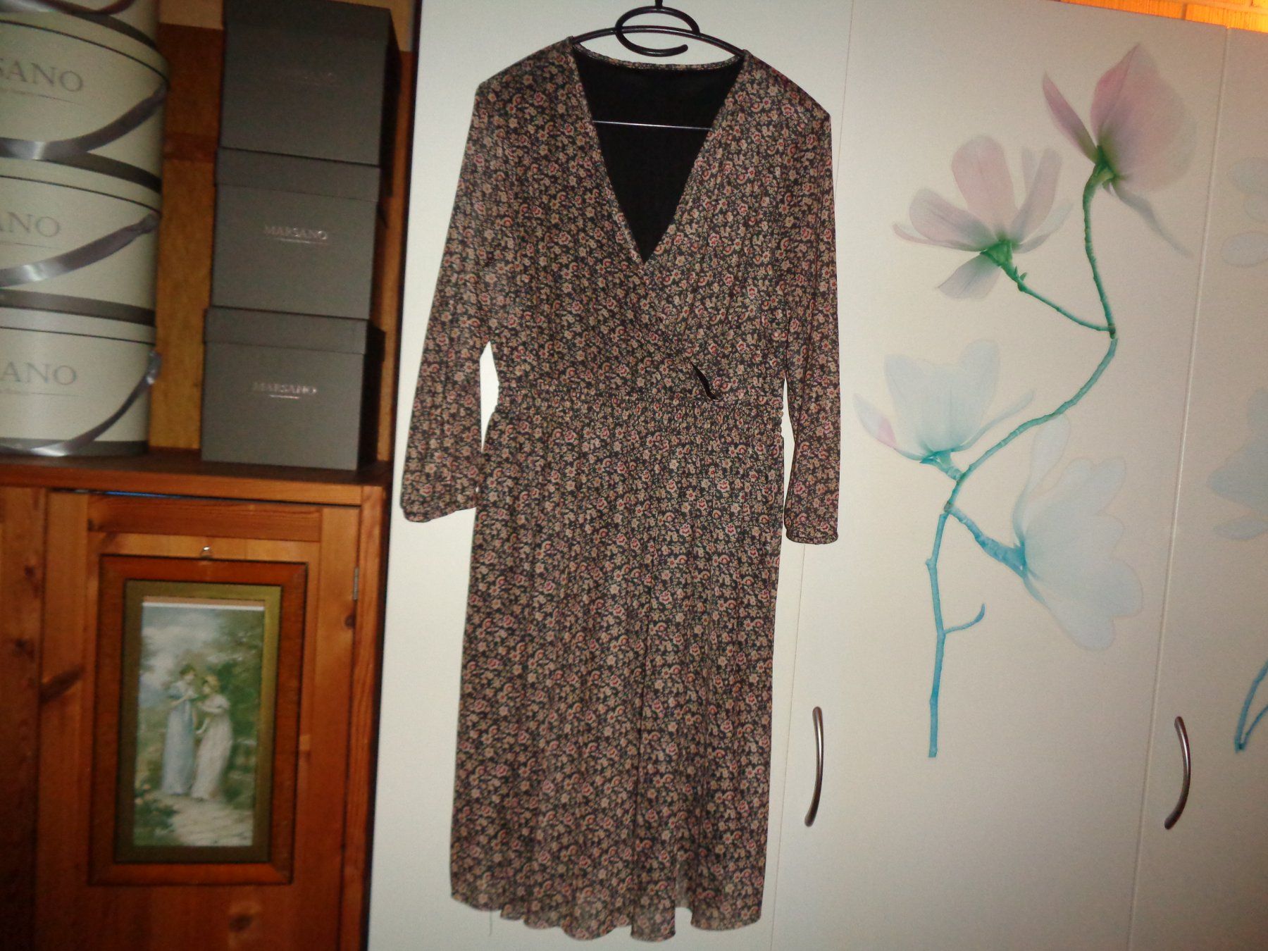 Vestiti: *** Kleid mit Unterkleid *** / Muster – Nuovo (secondo la descrizione) da Othmarsingen venduto da Leuchtturmlady