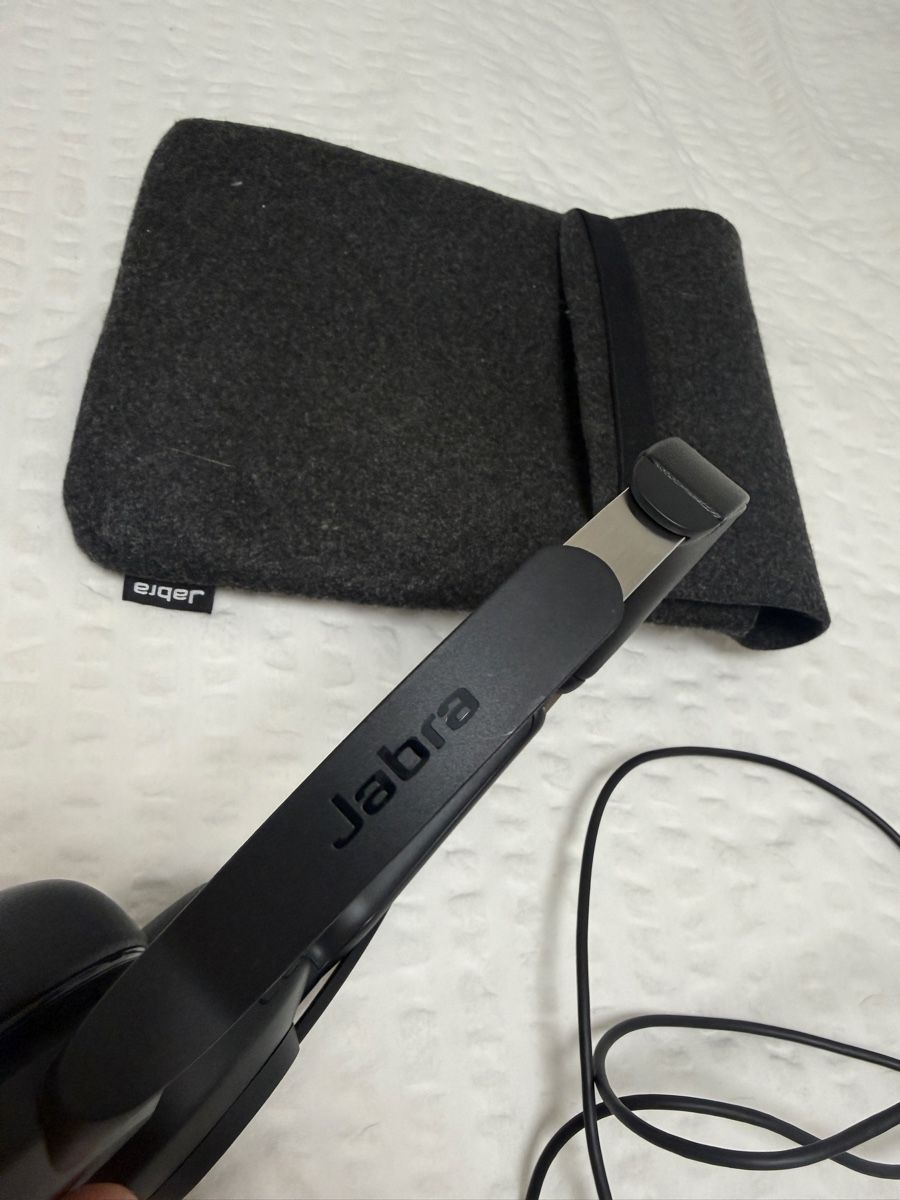 Jabra Cuffie: Jabra Evolve2 Headset mit Tasche schwarz  – Usato da Horgen venduto da Renbert 5