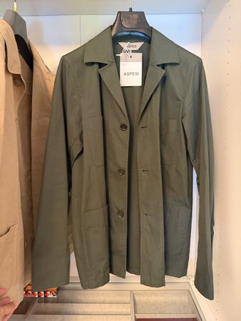 Aspesi Green Shirt-Jacket