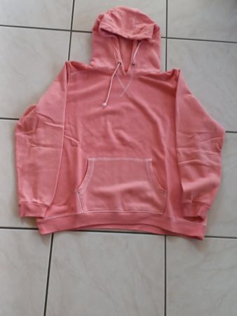 Esmara Sport Pullover mit Kapuze Grösse XL, Orange Rosa