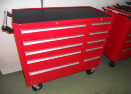 Hochwertiger robuster Werkzeugwagen aus Metall abschliessbar