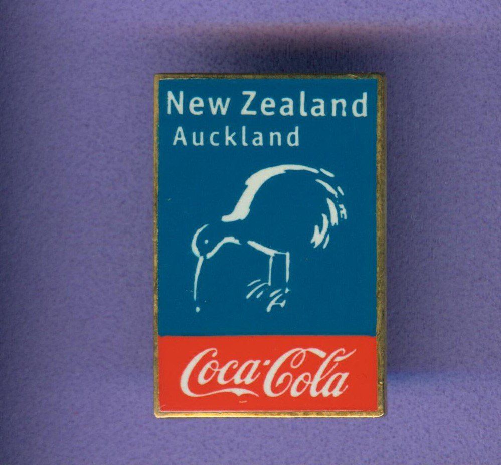 Coca-Cola Placchette & Badge: Coca Cola   New Zealand – Usato da Winterthur venduto da Sammleroase