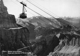 Santis Schwebebahn glarnisch e berneralpen Seilbahn G