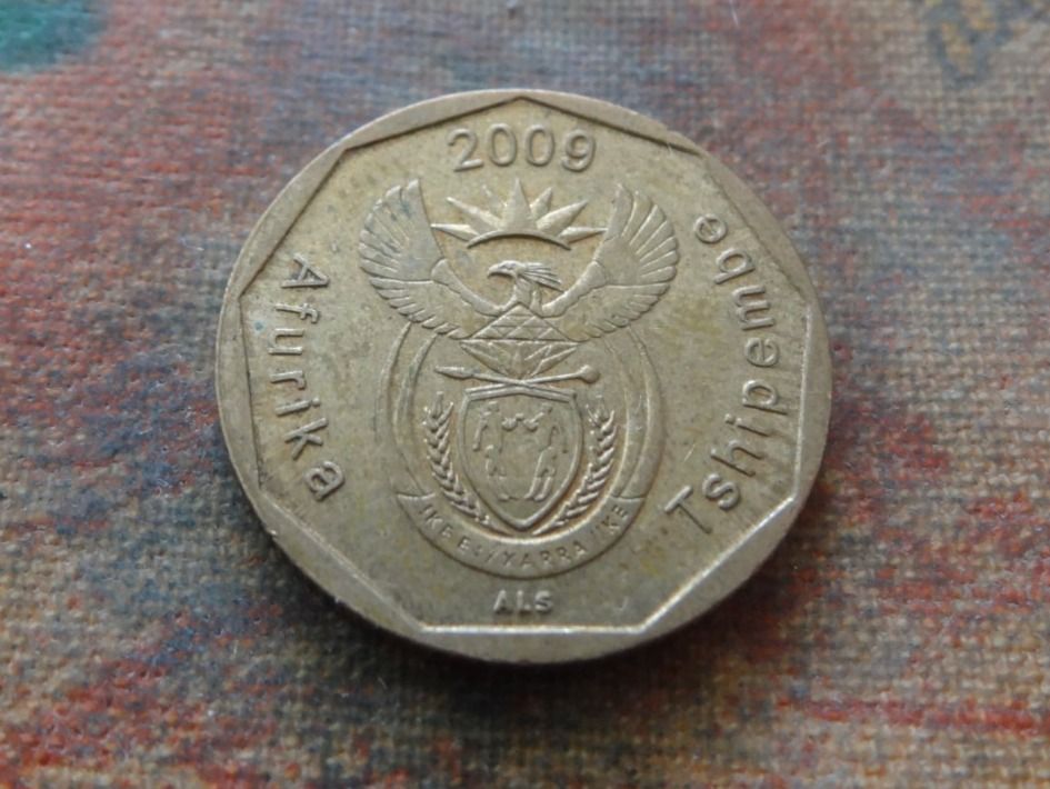 Tutti le monete: AFRIQUE DU SUD   20  Cents   2009 – Usato da Romanel-sur-Lausanne venduto da Swift13