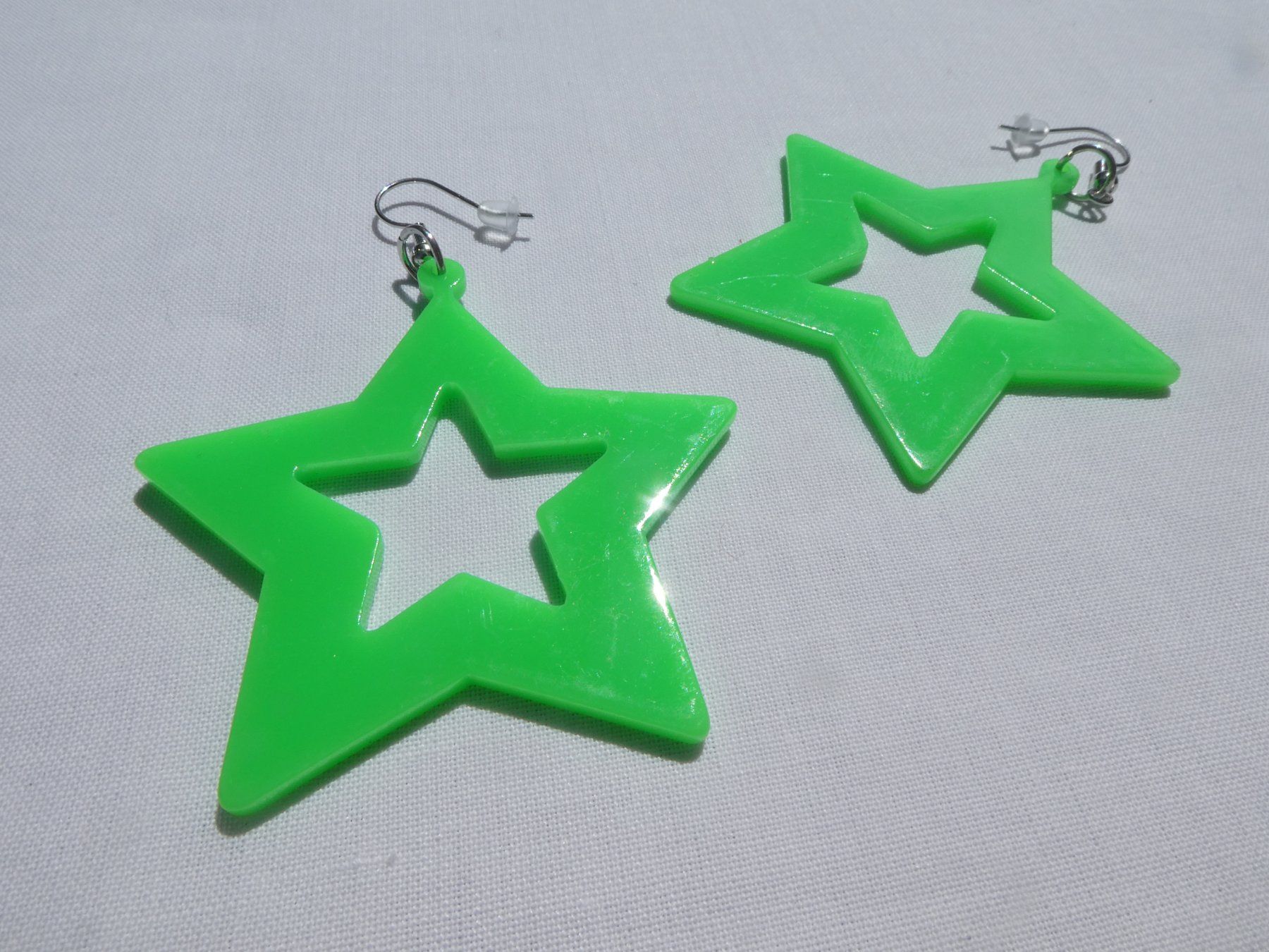 Boucles d'oreille: Retro-Neon-Ohrhänger, Modeschmuck / Neu – Neuf (Voir description) à Gattikon par kaandooh 1