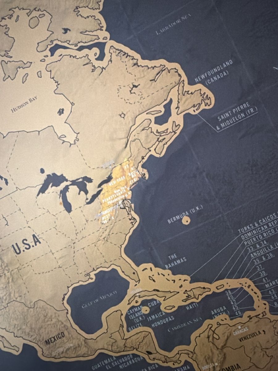 Cartoline: Carte du monde à gratter  – Usato da Le Locle venduto da Mayd_h 2