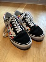 Vans old skool floral checker sneaker, Grösse 38