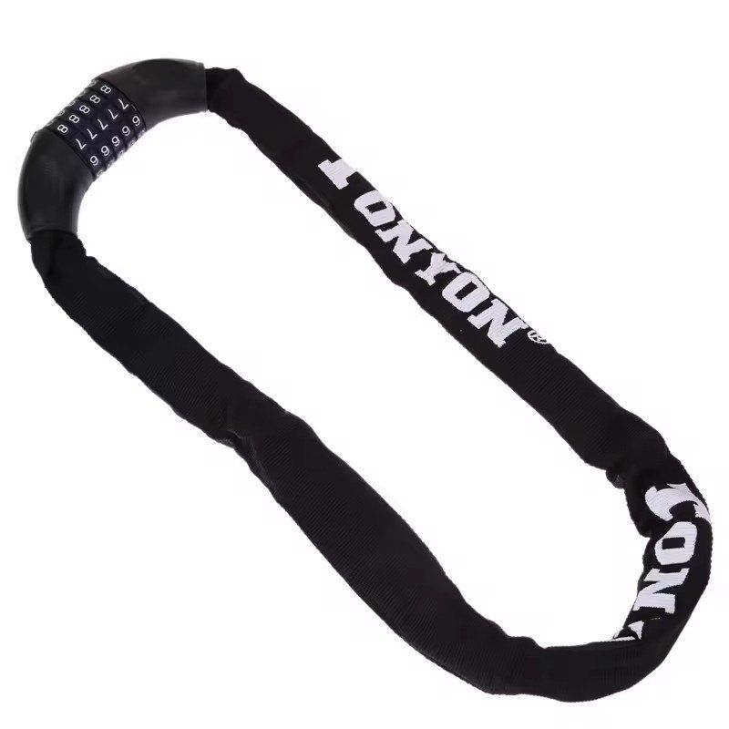 Fahrradschloss Protector - Zahlenschloss 60cm Mit 10.000 Kombinationen In 5 Farben