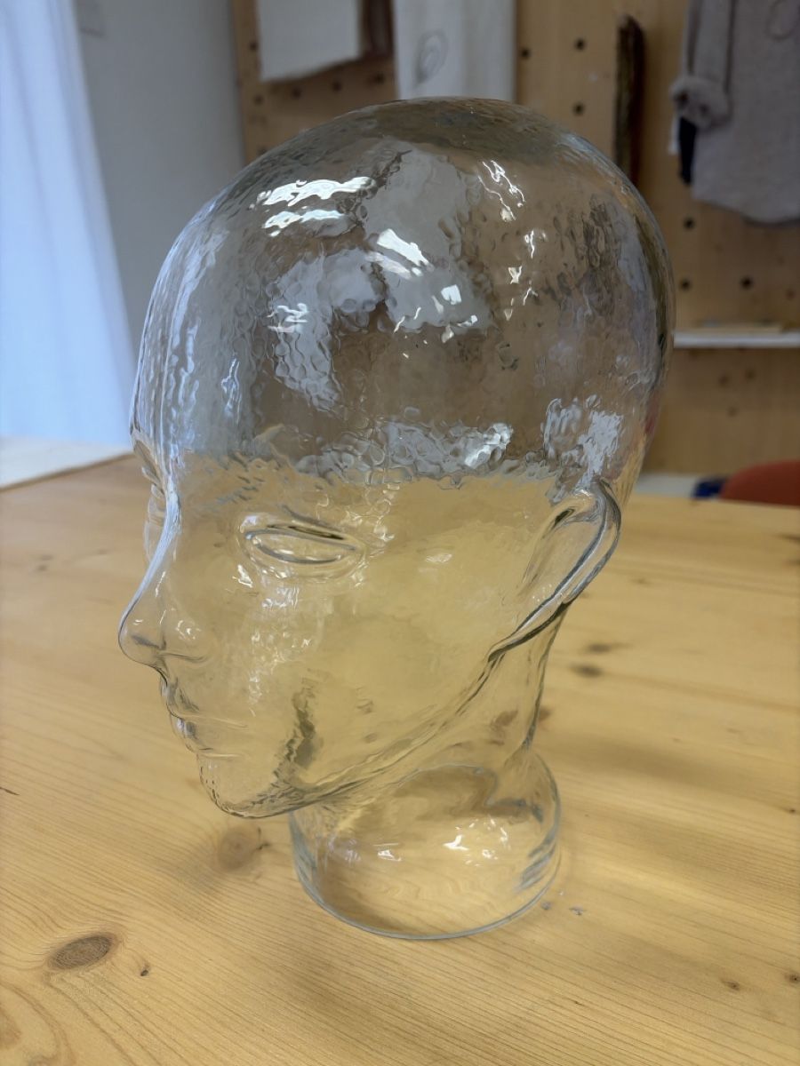 Sculture & Statue: Vintage Glaskopf – Usato da Basel venduto da Wotan 1