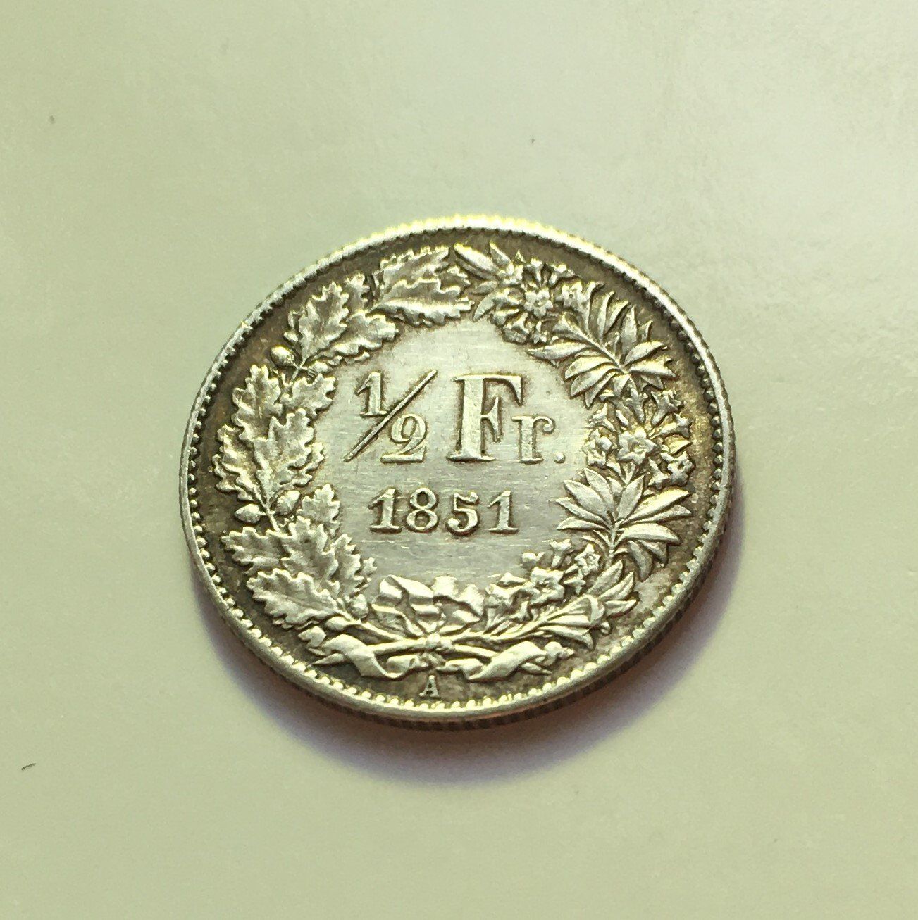 Alle Münzen: 1851 50 Rappen unz – Neu (gemäss Beschreibung) aus Kirchberg SG von Z-Collection