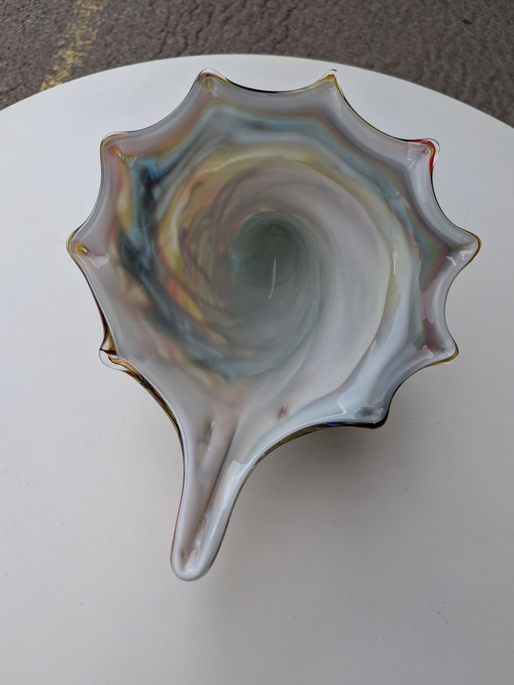 Murano Ciotole: Murano Muschelvase oder Schale – Usato da Emmen venduto da magelan 4