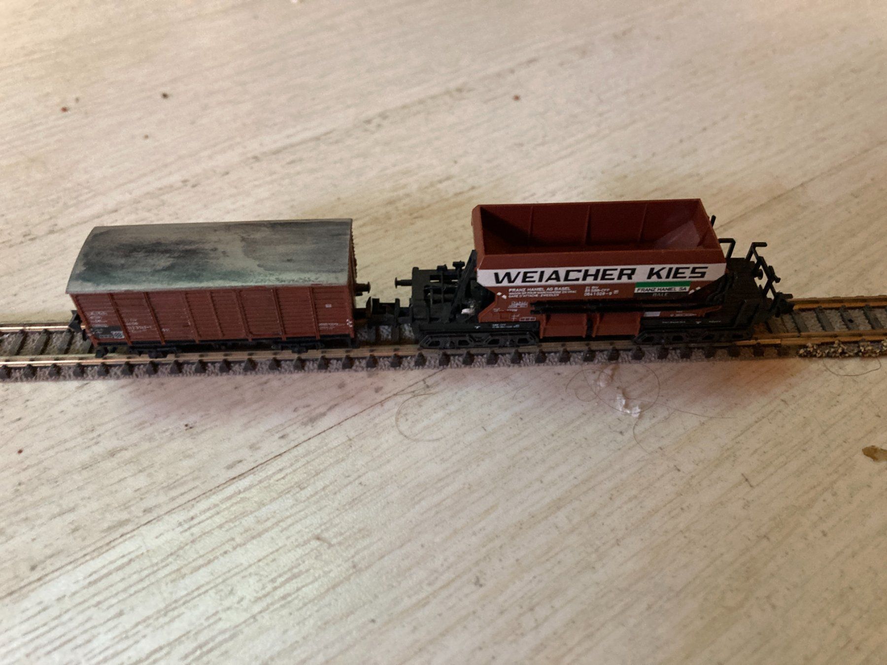 Trix Modellini di ferrovie: 5 Güterwagen – Usato da Märstetten venduto da Roemaer