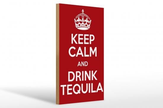 Insegne: Blechschild-KEEP CALM AND DRINK TEQUILA – Nuovo e nell'imballaggio originale da Rupperswil venduto da big-one-sale 1
