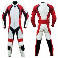 Motorrad-Lederkombi 2-teilige für Frauen und Männer