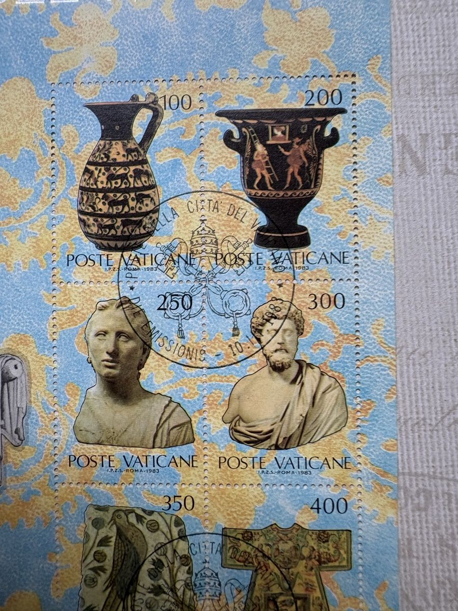 Tutti i francobolli: Feuillet de timbres oblitérés Vatican 1983 – Nuovo (secondo la descrizione) da Zweisimmen venduto da Domii 1