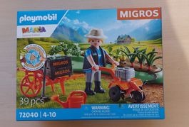 Playmobil Migros Mania Gärtner, komplett, neuwertig