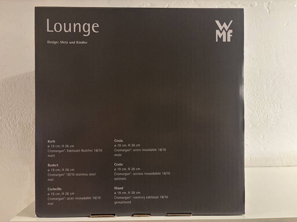Sonstiges für Haushalt & Wohnen: WMF Lounge Obstkorb – Neu und originalverpackt aus Grosswangen von esruk 2
