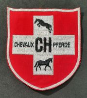 X481- Stoffaufnäher - Zuchtverband CH - Sportpferde / Pferd