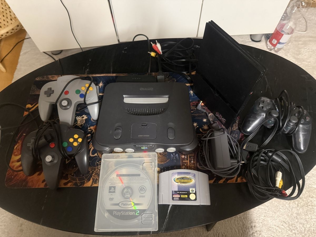 Nintendo Console: Nintendo 64 Konsole und eine ps2 slim mit Controller – Usato da Müllheim Dorf venduto da gom_wv8k 2