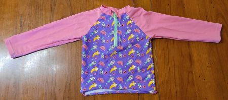 Sterntaler Kinder UV-Schwimmshirt langarm Gr. 74/80, Früchte