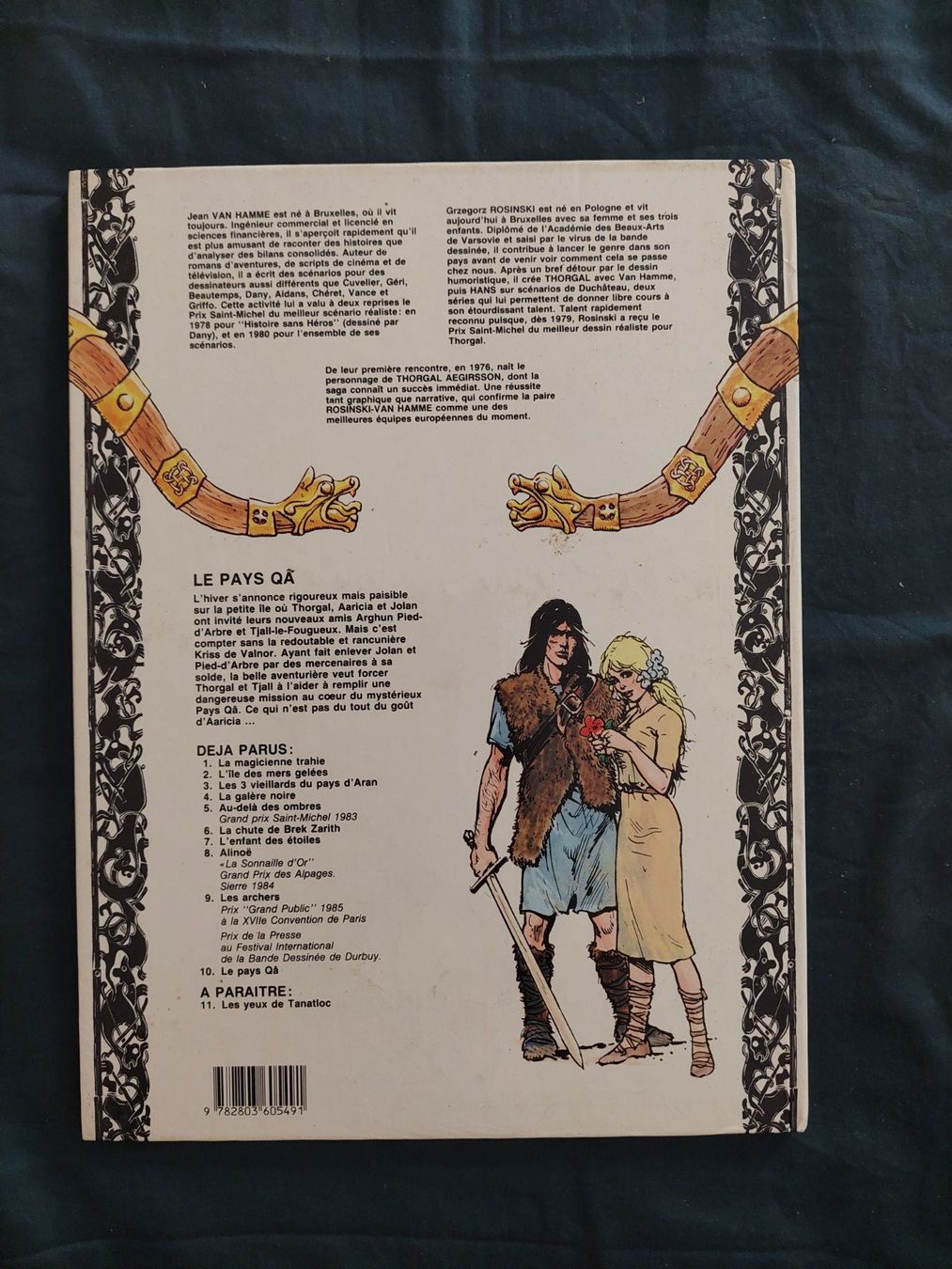 Fumetti: Thorgal T.10 Le Pays Qâ EO 1986 TBE – Usato da Genève venduto da Blu_BD 1