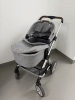 ABC Design Condor 4 Kombi-Kinderwagen mit Babywanne, grau