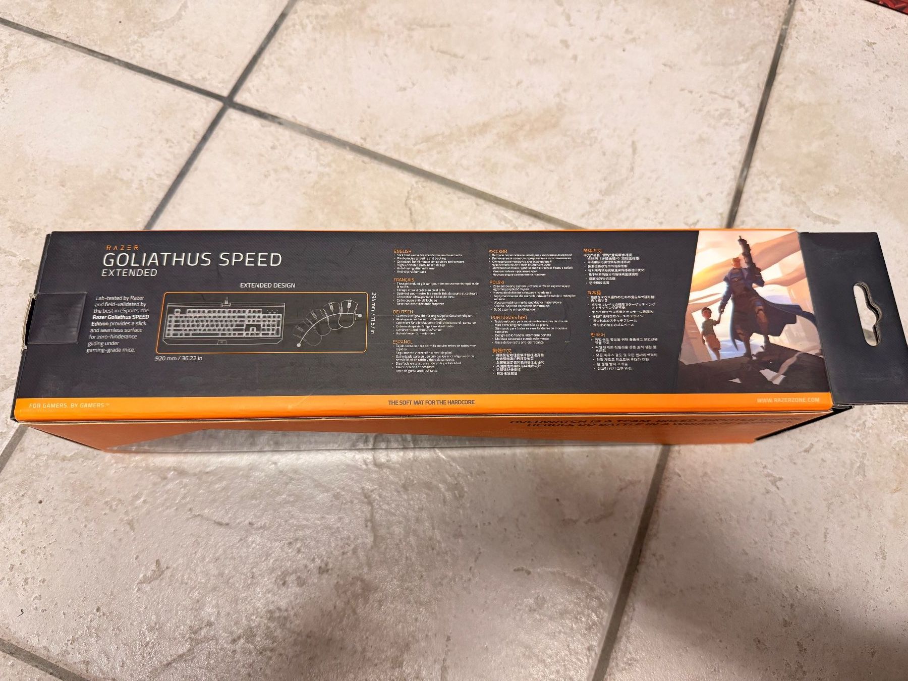 Razer Tappetini per mouse: Mouse Mat Goliathus Speed -Overwatch Edition- (Razer) – Nuovo e nell'imballaggio originale da Recherswil venduto da Yasa97