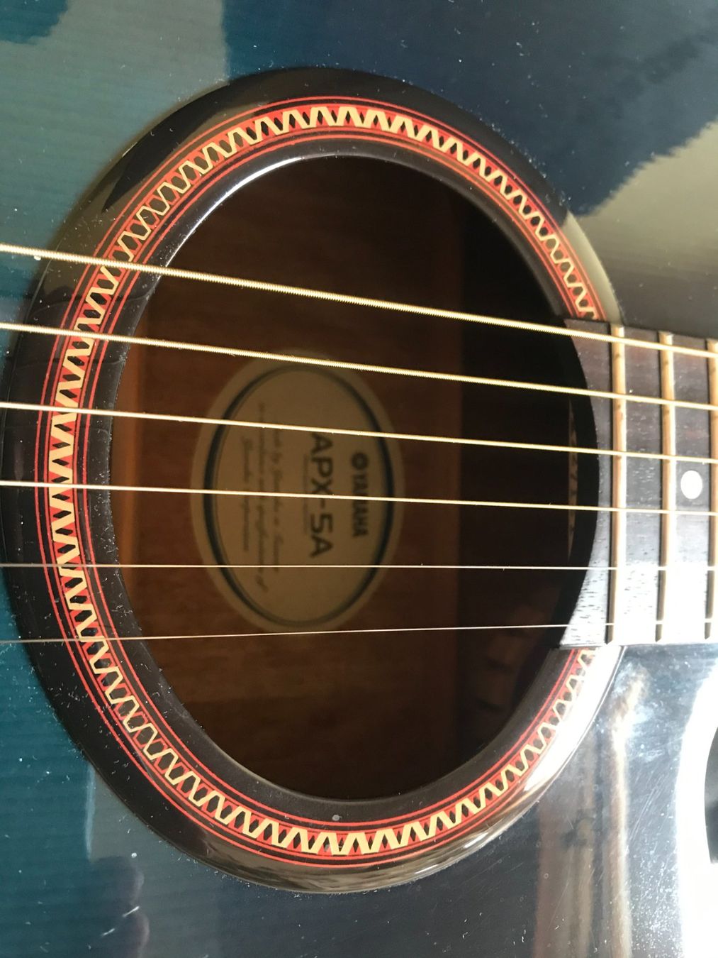 Strumenti musicali: Guitare Yamaha APX-5A – Usato da Contra venduto da dan_f5cy 5