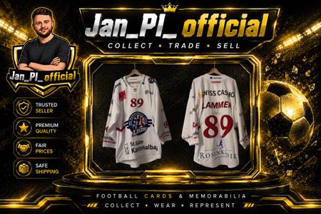 SC Rapperswil-Jona Lakers Dominic Lammer #89 Gameworn Trikot