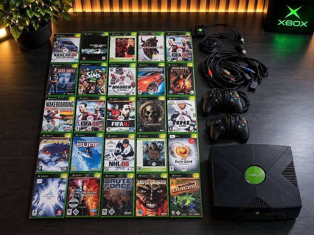 Microsoft Console: Microsoft XBOX die besten Spiele, Controller & Konsole – Usato da Innerberg venduto da loci02 1