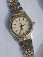 1 A Omega Seamaster Bicolor Quartz Damen Uhr