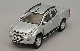Isuzu D-max J Pickup silber Truck 1:18