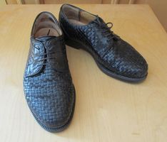 Herrenschuhe, Leder, Gr. 6 1/2  (41), extra weit, Fretz Men